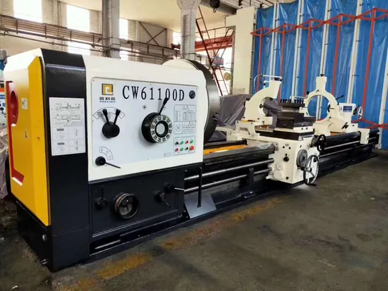 Cw61100d-9m Conventional Big Lathe Heavy Duty Lathe 6tons Loads