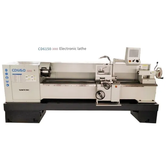 (CD6150-3000) Advanced Electronics Lathe Machine with Precision Work and CE Standard