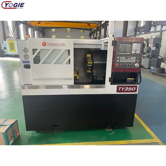 High Precision CNC Turning Lathe Machine Fanuc Controls Ty390 Slant Bed CNC Lathe
