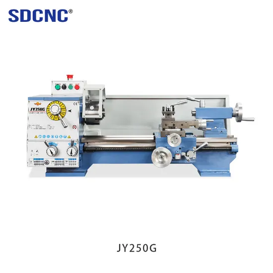 Sdcnc Jy250g High Quality and Competitive Price Mini Lathe Small Manual Lathe Machine for Metal Cutting