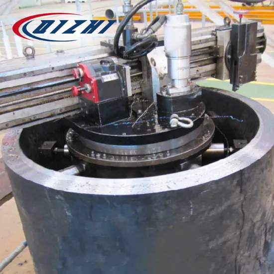 Qizhi Internal Installed Pneumatic or Hydraulic Flange Facing Machine