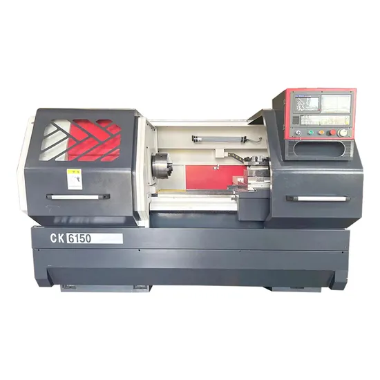 Precision Metal Turning CNC Lathe Machine Ck6150 Horizontal Flat Bed CNC Lathe