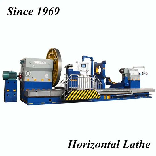 Professional Heavy Duty Horizontal CNC Lathe with Drilling Function