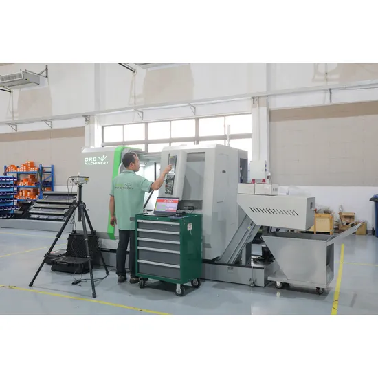 Fanuc Germany Double Spindle CNC Turning Center with Twin Y Axis