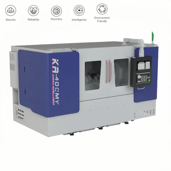 Unbeatable High - Cost - Performance Ka - 40cmy Dual - Spindle Gang - Tool Lathe