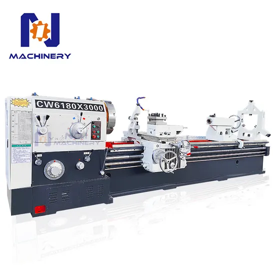 Cw6180 Flat Bed Lathe Machine Heavy Duty Horizontal 3m Lathe Machine Large Lathe Machine