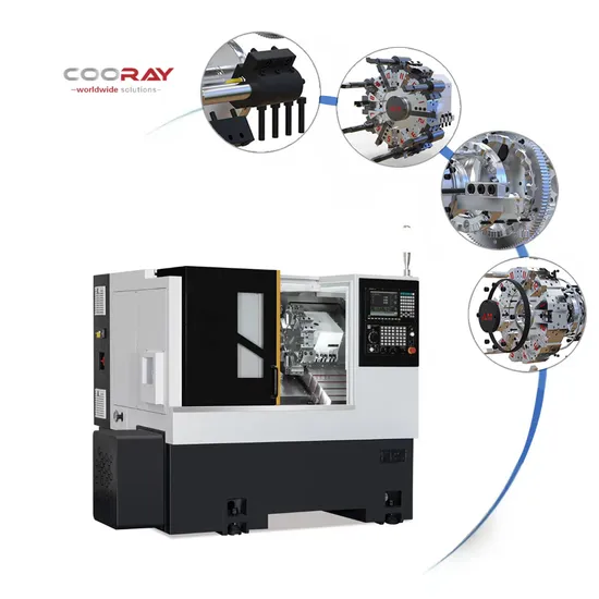 Cooray Crl200tl Turning Parts Center CNC Turning Lathe Mazak Design