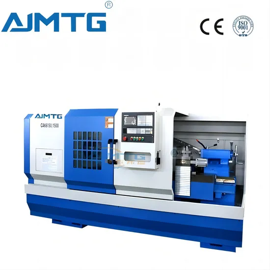 Ajmtg Well-Sold Ck6150/Ck6140 CNC Flat Bed Lathe Torno