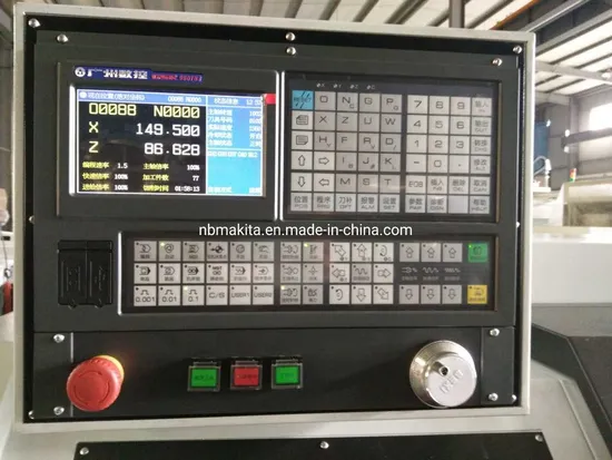 Hot Sale Flat Bed Hard Guide Rail High Precision CNC Turning Machine