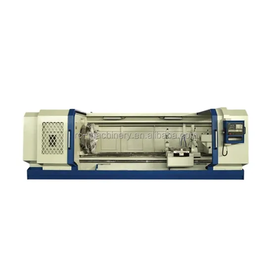 Oil Country CNC Pipe Thread Lathe Machine Drc Qk1343 Automatic Pipe Cutting Lathe with Hollow Chuck Large Spindle