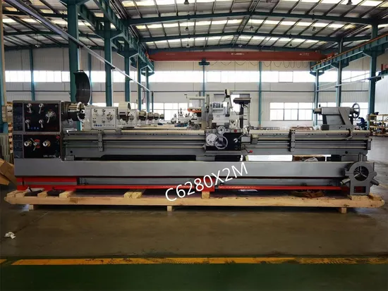 C6280X2m Conventional Horizontal Lathe Torno 800mm Swing
