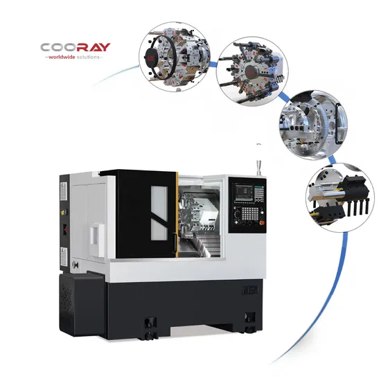 Cooray Crl200tl Vertical Machining Center CNC Turning Lathe Mazak Design