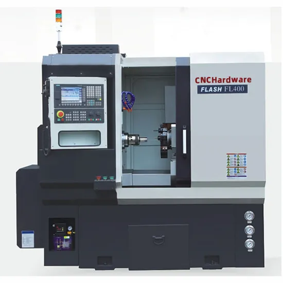CNC Lathe Turning Machine High Speed Spindles 8 Stations FL400