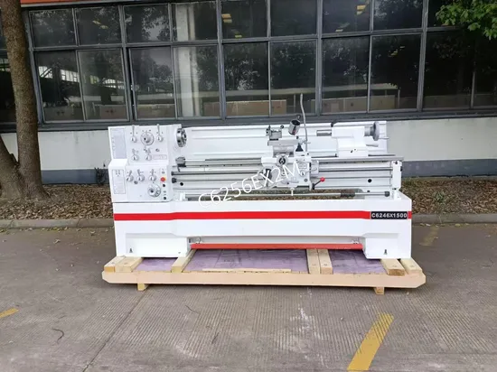 C6256ex2m Common Horizontal Lathe 105mm Large Diameter Spindle Hole