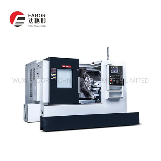 Fanuc Controller High Speed 8/10" Chuck with Tool Setter CNC Slant Lathe Machine
