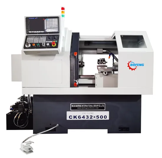 CNC Metal Turning Machine Flat Bed CNC Lathe
