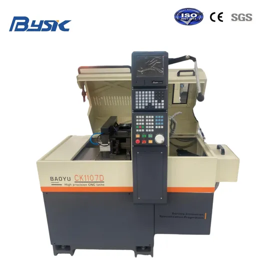 Ck1107D Swiss Type CNC Turning Milling Automatic Lathe with C Axis