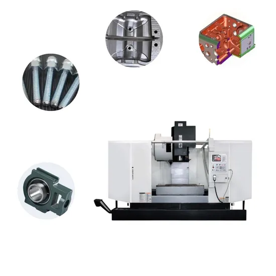 Metal Cutting Heavy Duty Vmc1270L CNC Vertical Machining Center with Smtcl Affordable Alternatives
