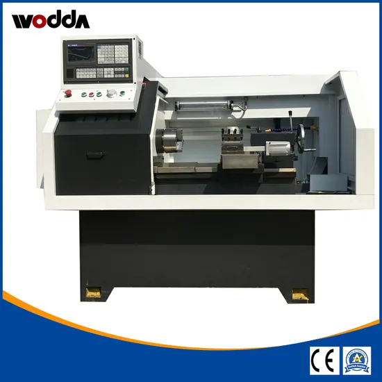 Small Automatic Lathes with Auto Bar Feeder Ck6130 CNC Lathe