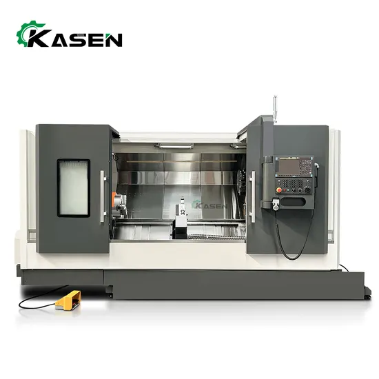 High Precision Industrial Cutting CNC Lathe Machine Customization Tck50