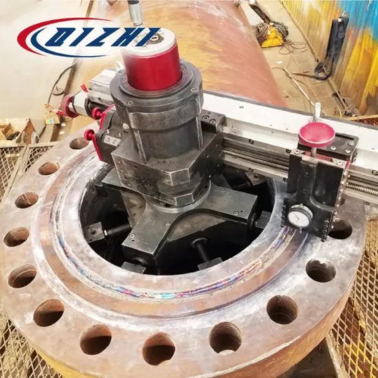 Qizhi 500mm Pneumatic Flange Facing Machine