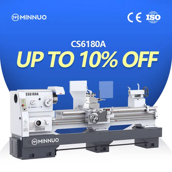 Top Quality Cheap Price CS6180A Standard Lathe Machine for Industrial Use