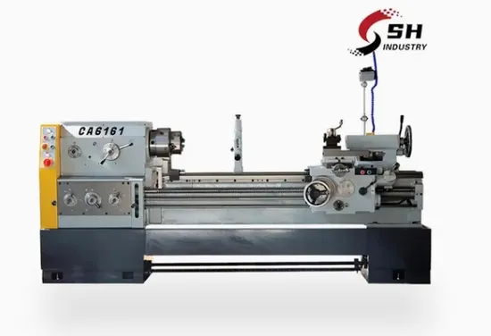Manual Metal Horizontal Lathe Ca6161 Ca6261 High Quality Gap Bed Lathe Machine for Sale