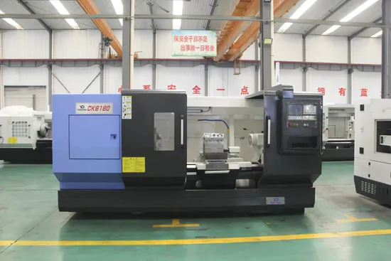 High Quality Flat Bed Lathe CNC Turning Center Fanuc/Siemens/GSK CNC Lathe Machine Ck6180 Machine Lathe
