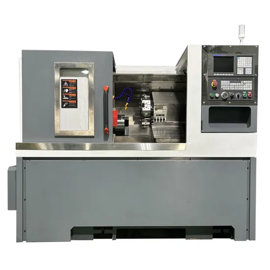 Metal Bar Processing Machine CNC Lathe Tool Optional Chip Remover CNC Turning Machine with Tailstock and GSK Controller