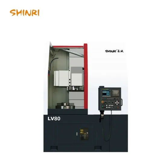 LV80 CNC Vertical Lathe Turning Length 700mm with Hydraulic Turret Machine Tool