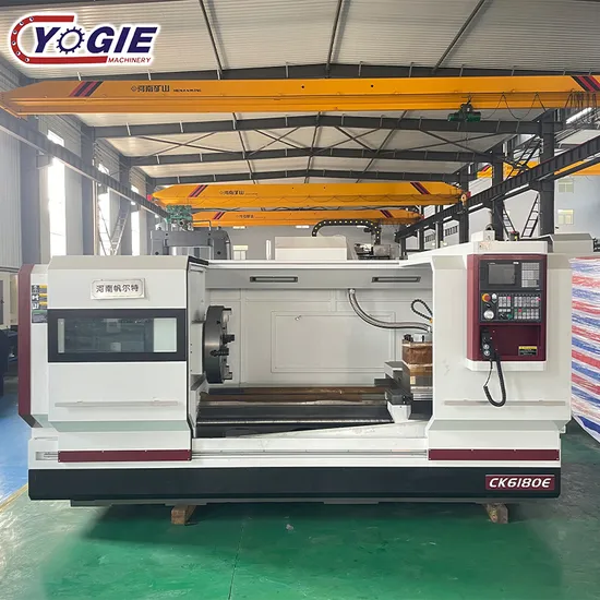 Ck6180 CNC Lathe Fanuc Controller CNC Turning Machining Center