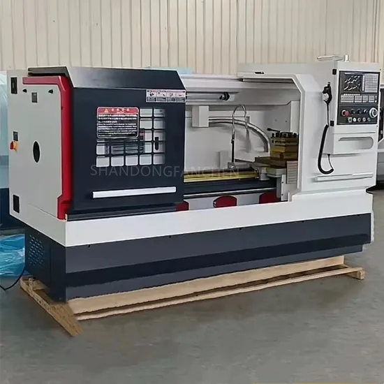 Ck6150 Horizontal CNC Lathe Metal Cutting Wide Number System High Precision