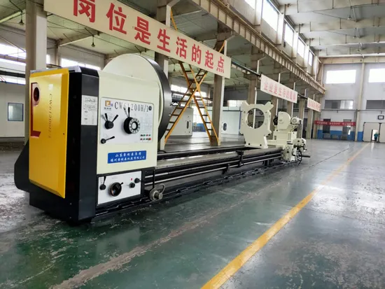Cw61160h-Swing Over Bed 1600mm-6m 20tons Workpiece Loads Heavy Duty Horizontal Lathe Large Size Lathe Torno