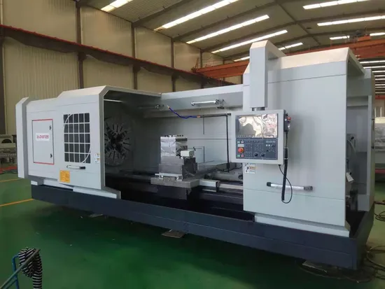 CNC Lathe Machine Price Ck61140 Ck61160 Ck61180 Wlloy Wheel Repair CNC Lathe Machine