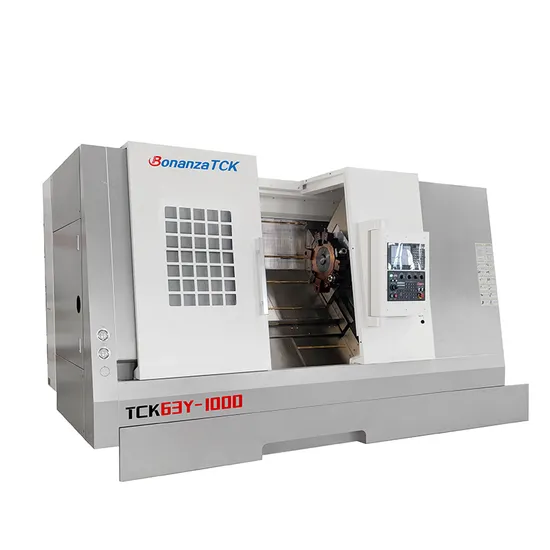 CNC Lathe Living Tools Tck63y-1000 Precision Slant Bed Type Turning Milling Center