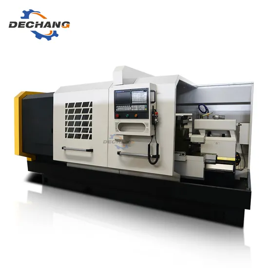 220mm Spindle Bore CNC Pipe Thread Lathe Qk1322