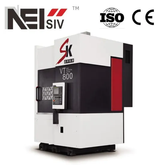 Brand New High Precise Vt-800 CNC Lathe Machine Fully Automatic Vertical CNC Machining Heavy Duty Metal GSK Control