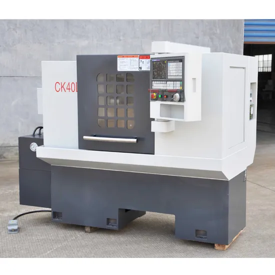Gang Type Tool Post 3.7kw 52mm Spindle Flat Bed CNC Lathe Ck6140L