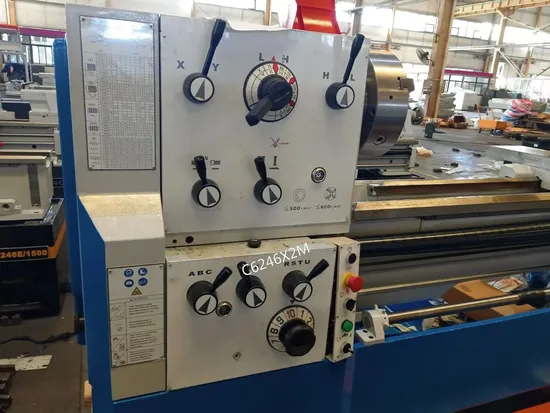 Turning Machine Conventional Horizontal Lathe C6246X2m Engine Lathe