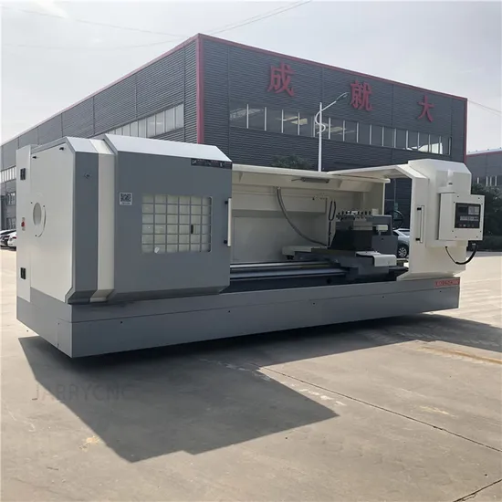 High Precision CNC Lathe Machining Flat Bed Lathe Factory Supplier Ck6166 Metal Cutting