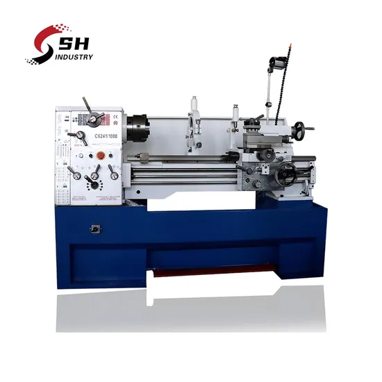 Gear Box Universal Horizontal Manual Gap Bed Lathe Machine (C6241)