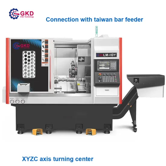 Linear Guide Taiwan CNC Lathe Machine Center with Y Axis