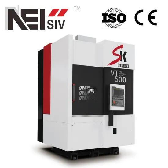 Hot Sale Cheap Metal Automatic Vertical CNC Lathe Turning Machine Vt-500