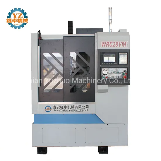 Exported to Germany Hot Selling Wheel Repair and Refinishing Vertical CNC Lathe Machine