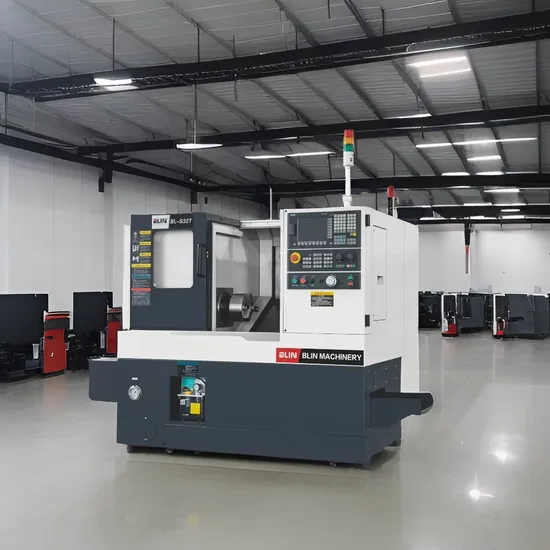 High Precision Slant Bed CNC Lathe Machine with Bar Feeder (BL-S32/32T)