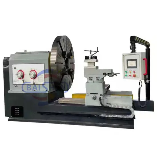 Geared Big Head Engine Heavy Duty Face Lathe C6016 Flange Processing Conventional Floor Facing Lathe Machine