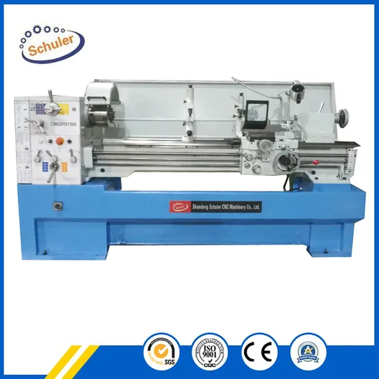 Factory Direct Sale High Precision Metal Horizontal Gap Bed Turning Lathe Cm6241