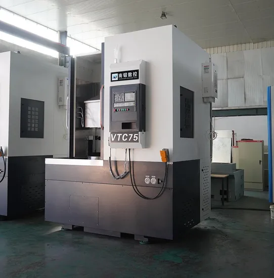 Nadun Manufacturer Sells Shaft Type Disc Type Vertical CNC Lathes Vtc75