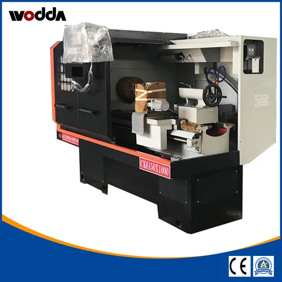 CNC Lathe Machine with Drilling Function for Machining Mill Cylinder Ck6150