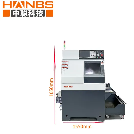 Hanbs High Precision CNC Lathe Machine with 5-Blade Simultaneous Action